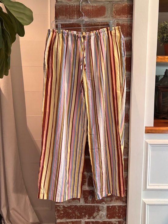 No Boundaries Pants - Striped Cotton Pants